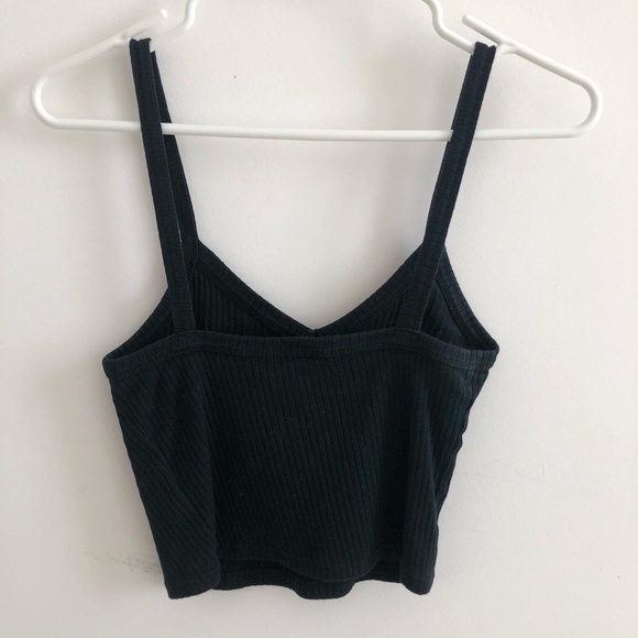 Topshop Ribbed Crop Tank - Picture 3 of 3